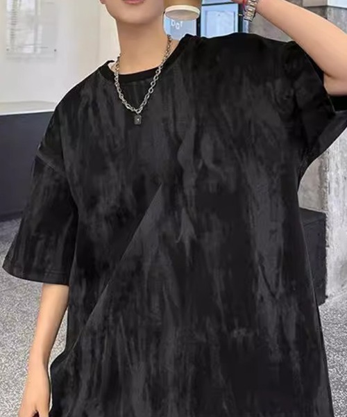 KELVIN（ケルヴァン）の「Marble Wash Tee マーブルウォッシュTシャツ（Tシャツ/カットソー・メンズ・ホワイト/ブラック・MEDIUM/LARGE）」の6枚目の写真