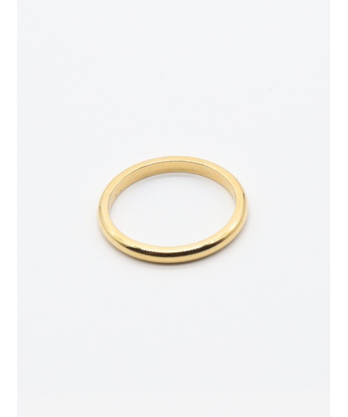 Bilan(ビラン)の「( 金属アレルギー軽減 サージカルステンレス ) スリムグロウシンプルリング / 【BILAN】 Slim Glow Simple Ring(リング・レディース・ピンクゴールド/ゴールド・14号/16号/11号)」の1枚目の写真