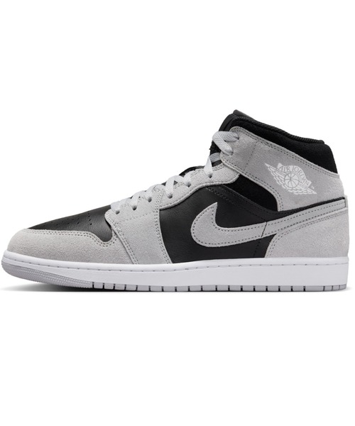 JORDAN BRAND(ジョーダンブランド)の「JORDAN BRAND AIR JORDAN 1 MID / ジョーダンブランド エア ジョーダン 1 MID / NIKE【SP】(スニーカー・メンズ・ライトグレー・25.5cm/30.0cm/29.0cm/28.5cm/28.0cm/27.5cm/27.0cm/26.5cm/26.0cm)」の1枚目の写真