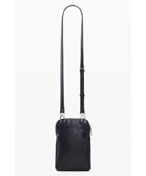 ブラックメタルバックル ショルダーウォレット（財布）｜Desigual