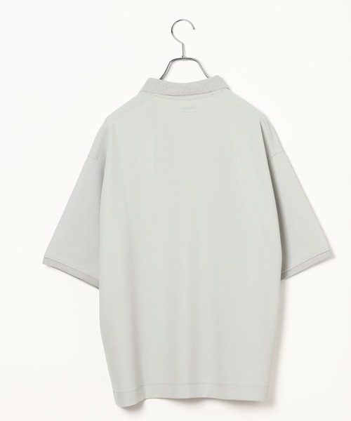 GLOBAL WORK(グローバルワーク)の「抗菌防臭カノコポロシャツ/1046550(ポロシャツ・メンズ・ワインレッド/ライトグレー/ダークブルー・SMALL/LARGE/X-LARGE/MEDIUM)」の4枚目の写真