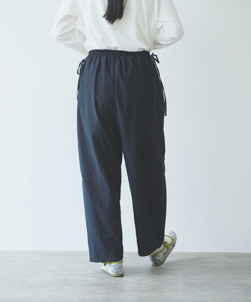 yuni(ユニ )の「Cotton uncut コールdrawstrings pants(その他パンツ・レディース・ネイビー/ホワイト・FREE)」の14枚目の写真