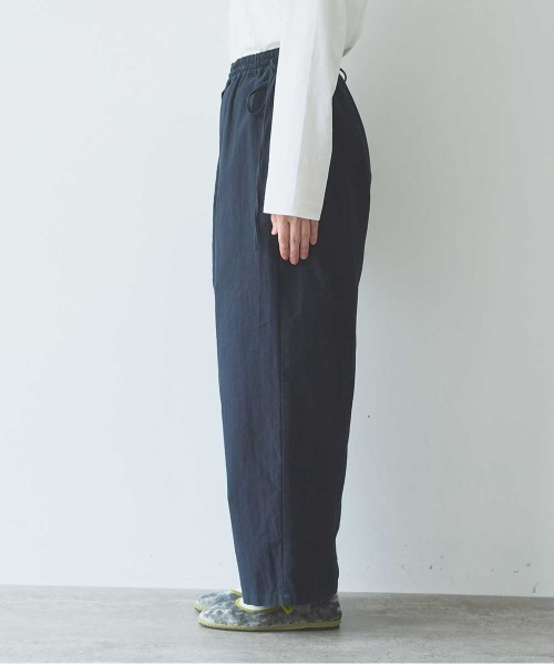 yuni(ユニ )の「Cotton uncut コールdrawstrings pants(その他パンツ・レディース・ネイビー/ホワイト・FREE)」の16枚目の写真