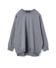 mizuiro ind クルーネックワイドプルオーバー