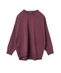 mizuiro ind クルーネックワイドプルオーバー