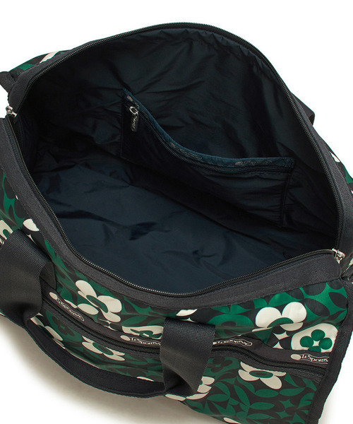LeSportsac(レスポートサック)の「DELUXE MED WEEKENDER ボタニックタイル(ボストンバッグ・レディース・グリーン・FREE)」の10枚目の写真