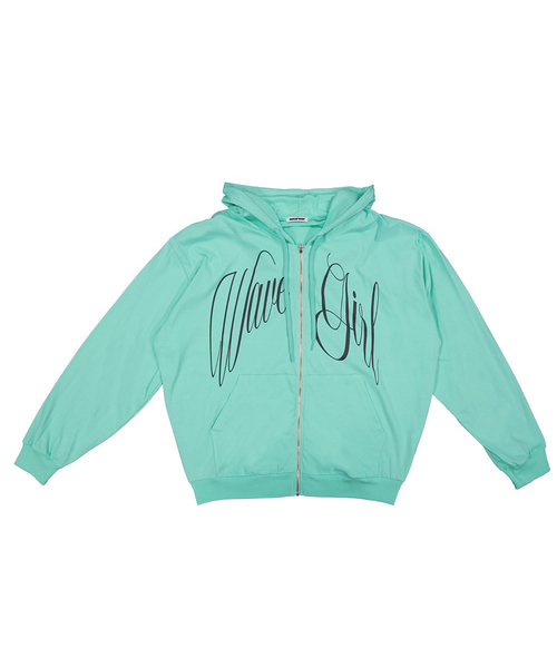 Худи Single Wave Zip-Up — мятный