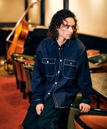 glamb | Eaten Apple Denim Shirt / イートゥンアップルデニムシャツ(シャツ/ブラウス)