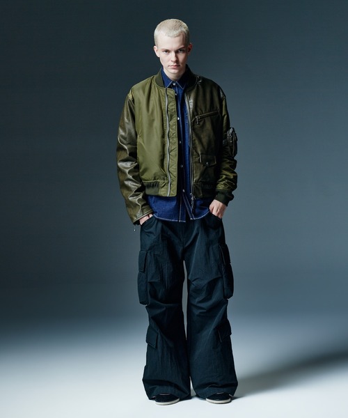 glamb(グラム)の「Eaten Apple Denim Shirt / イートゥンアップルデニムシャツ(シャツ/ブラウス・メンズ・インディゴブルー/ブラック・S/L/M)」の12枚目の写真