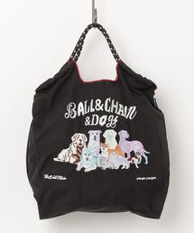 Ball&Chain（ボールアンドチェーン）の「Ball&Chain(ボールアンドチェーン) S.BALL&CHAIN&DOGS Mサイズ SHOGO SEKINEコラボ（トートバッグ）」
