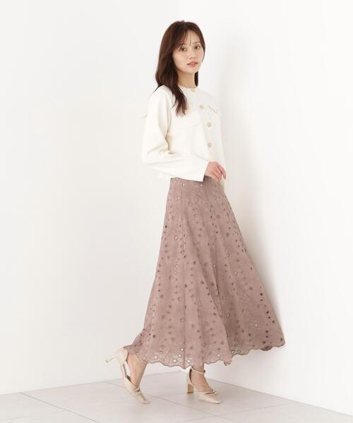 PROPORTION BODY DRESSING(プロポーションボディドレッシング)の「シルク混カーディガン / 1216274900(カーディガン/ボレロ・レディース・ライトグリーン/ブラック/ホワイト系その他・FREE)」の18枚目の写真