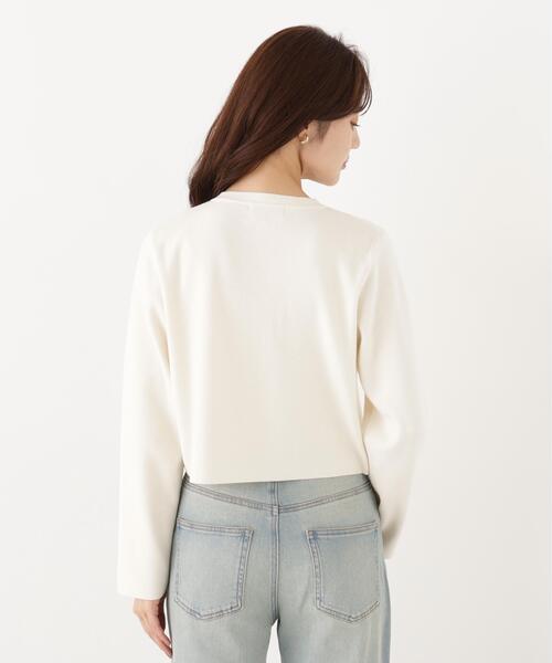 PROPORTION BODY DRESSING(プロポーションボディドレッシング)の「シルク混カーディガン / 1216274900(カーディガン/ボレロ・レディース・ライトグリーン/ブラック/ホワイト系その他・FREE)」の22枚目の写真