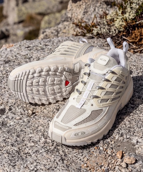 SALOMON(サロモン)の「【SALOMON/サロモン】ACS PRO(スニーカー・メンズ・ホワイト/ブラック・9.5/6.5)」の1枚目の写真