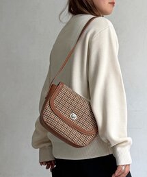 PUハーフムーンショルダー