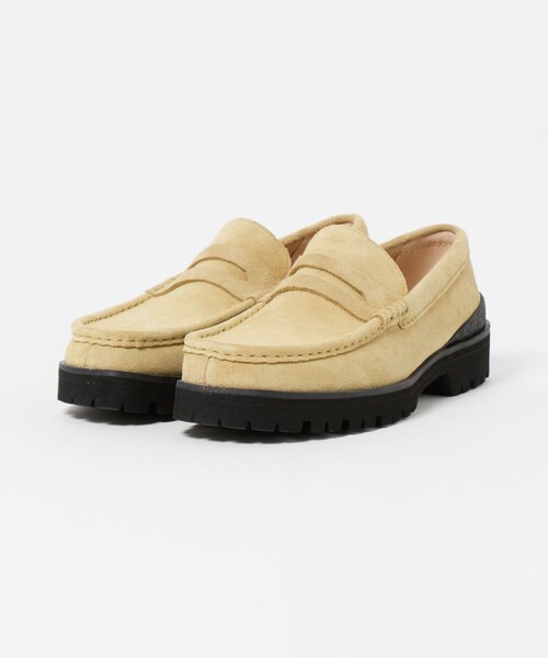 Clarks Originals（クラークスオリジナルズ）の「＜Clarks Originals＞YUKONER ペニー ローファー（ローファー・メンズ・ベージュ・UK8h/UK7h/UK9/UK8）」の2枚目の写真