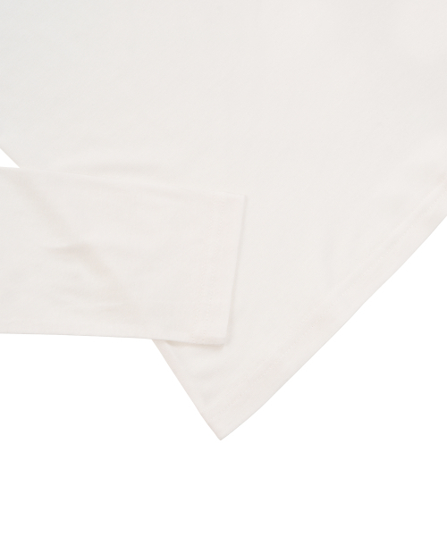 ZIZEMUSEUM(ジゼミュージアム)の「ボートネックシアー長袖(ホワイト)(Tシャツ/カットソー・レディース・その他・MEDIUM/SMALL)」の3枚目の写真