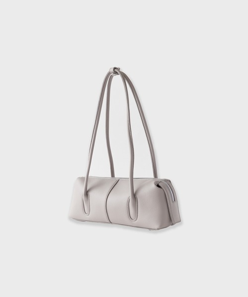 UNSTOA(アンストア)の「Fake Leather Shoulder Square Bag 秋服 冬服(ショルダーバッグ・レディース・ブラウン/グレー・FREE)」の3枚目の写真