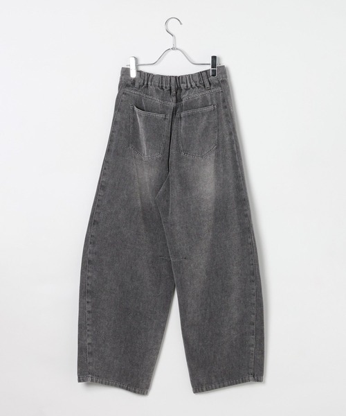 LEPSIM(レプシィム)の「MOUL/バレルデニムパンツ 1066553(デニムパンツ・レディース・ネイビー/グレー/ブルー・MEDIUM/LARGE)」の8枚目の写真