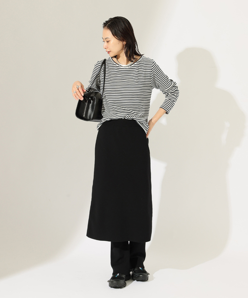 JOURNAL STANDARD(ジャーナルスタンダード)の「《新色あり/追加》ベアテレココンパクト ロングスリーブ プルオーバー(Tシャツ/カットソー・レディース・ホワイト系その他/ブラウン/ブラック/ホワイト・FREE)」の14枚目の写真