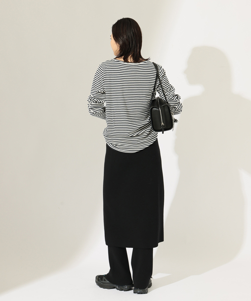 JOURNAL STANDARD(ジャーナルスタンダード)の「《新色あり/追加》ベアテレココンパクト ロングスリーブ プルオーバー(Tシャツ/カットソー・レディース・ホワイト系その他/ブラウン/ブラック/ホワイト・FREE)」の15枚目の写真