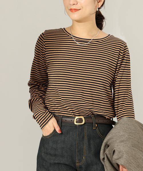 JOURNAL STANDARD(ジャーナルスタンダード)の「《新色あり/追加》ベアテレココンパクト ロングスリーブ プルオーバー(Tシャツ/カットソー・レディース・ホワイト系その他/ブラウン/ブラック/ホワイト・FREE)」の22枚目の写真