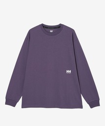 【HELLY HANSEN】L/S Minimal Logo Print Tee