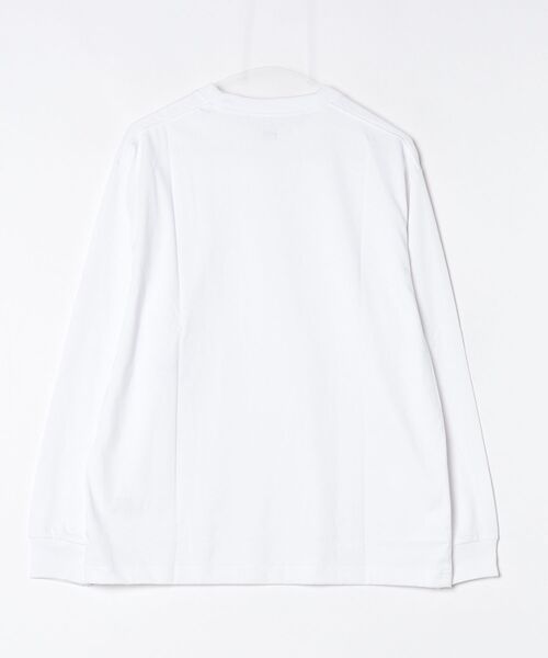 HELLY HANSEN(ヘリーハンセン)の「【HELLY HANSEN】L/S Minimal Logo Print Tee(Tシャツ/カットソー・メンズ・グレー/ホワイト/パープル系その他・MEDIUM/X-LARGE/LARGE)」の4枚目の写真