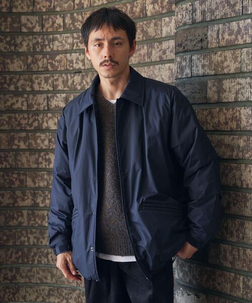 NANGA(ナンガ)の「『別注』NANGA×DOORS COACH DOWN JACKET 26AW(ダウンジャケット/コート・メンズ・チャコールグレー/グリーン系その他/ブラック・MEDIUM/X-LARGE/LARGE)」の8枚目の写真