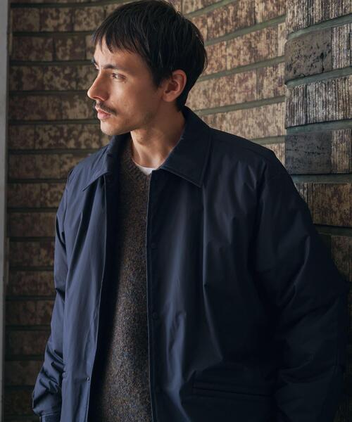 NANGA(ナンガ)の「『別注』NANGA×DOORS COACH DOWN JACKET 26AW(ダウンジャケット/コート・メンズ・チャコールグレー/グリーン系その他/ブラック・MEDIUM/X-LARGE/LARGE)」の9枚目の写真