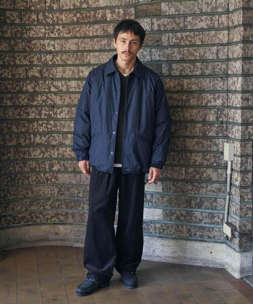 NANGA(ナンガ)の「『別注』NANGA×DOORS COACH DOWN JACKET 26AW(ダウンジャケット/コート・メンズ・チャコールグレー/グリーン系その他/ブラック・MEDIUM/X-LARGE/LARGE)」の10枚目の写真