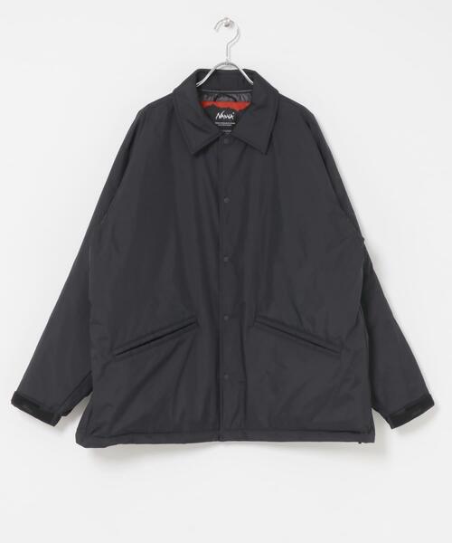 NANGA(ナンガ)の「『別注』NANGA×DOORS COACH DOWN JACKET 26AW(ダウンジャケット/コート・メンズ・チャコールグレー/グリーン系その他/ブラック・MEDIUM/X-LARGE/LARGE)」の11枚目の写真