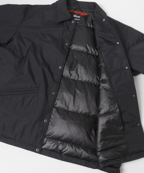 NANGA(ナンガ)の「『別注』NANGA×DOORS COACH DOWN JACKET 26AW(ダウンジャケット/コート・メンズ・チャコールグレー/グリーン系その他/ブラック・MEDIUM/X-LARGE/LARGE)」の12枚目の写真