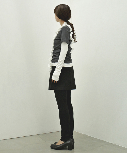 ONIT（オニット）の「Plus by ONIT/オニット SLOBE別注 3セットカットソー 26AW-SL05 【洗濯機使用可能】（Tシャツ/カットソー・レディース・サックスブルー/レッド・FREE）」の15枚目の写真