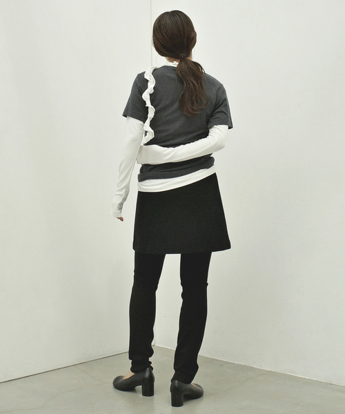 ONIT（オニット）の「Plus by ONIT/オニット SLOBE別注 3セットカットソー 26AW-SL05 【洗濯機使用可能】（Tシャツ/カットソー・レディース・サックスブルー/レッド・FREE）」の16枚目の写真