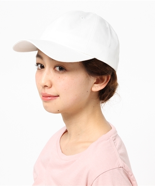 WEGO(ウィゴー)の「WEGO/カラーテープキャップ(キャップ・レディース・ピンク/ホワイト/ベージュ/ブラック・FREE)」の6枚目の写真