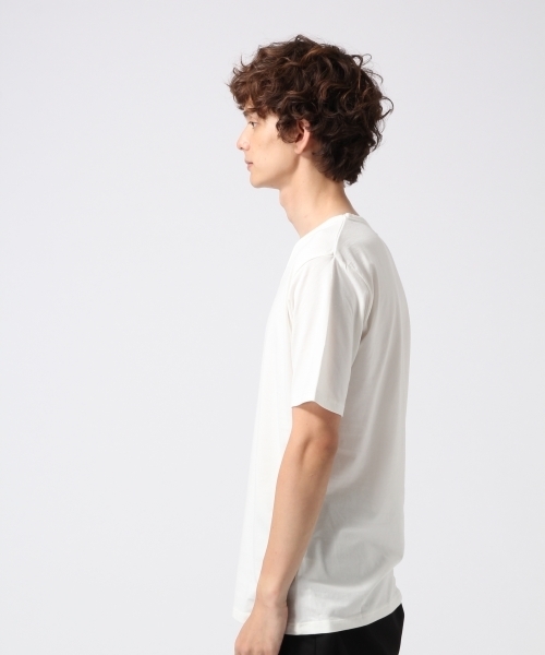 HARE（ハレ）の「【吸水速乾&抗菌防臭】ベーシックVネックカットソー(HARE)（Tシャツ/カットソー・メンズ・ブラウン/ボルドー/オフホワイト/ブラック・MEDIUM/SMALL/LARGE）」の5枚目の写真