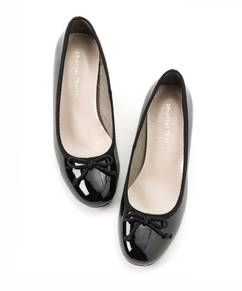 ORiental TRaffic（オリエンタルトラフィック）の「秋冬新作★ヒールバレエパンプス★6342（パンプス・レディース・ブラウン/レッド/ブラック・41/38/36/37/42/35/40/34/39）」の7枚目の写真