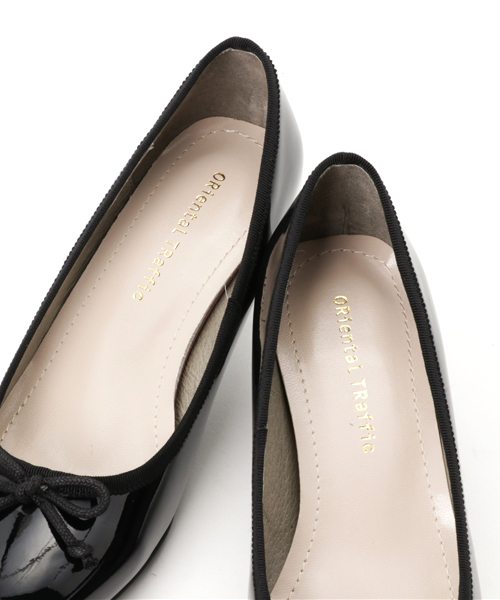 ORiental TRaffic（オリエンタルトラフィック）の「秋冬新作★ヒールバレエパンプス★6342（パンプス・レディース・ブラウン/レッド/ブラック・41/38/36/37/42/35/40/34/39）」の9枚目の写真