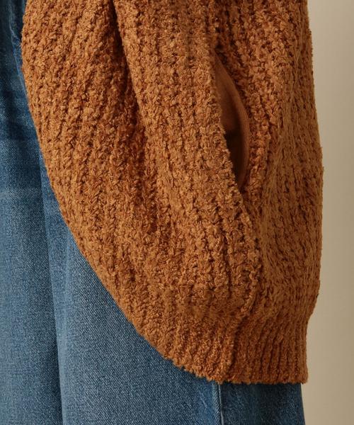 Another Edition（アナザーエディション）の「【一部WEB店舗限定】ワイドニットカーディガン/AEMFC AC/NY WIDE CGN◆（カーディガン/ボレロ・レディース・ホワイト/ベージュ/ライトピンク・ﾌﾘ-）」の17枚目の写真