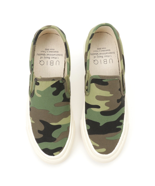 UBIQ(ユービック)の「UBIQ / HOGGE V (CAMO)(スリッポン・メンズ・カモフラージュ・29.0cm/24.0cm/27.0cm/28.0cm/30.0cm/26.0cm/23.0cm/25.0cm/22.0cm)」の3枚目の写真