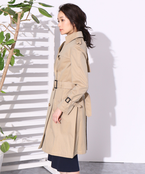 Abahouse Devinette（ドゥヴィネット）の「トレンチコート（トレンチコート・レディース・ベージュ/ネイビー・38/36）」の13枚目の写真