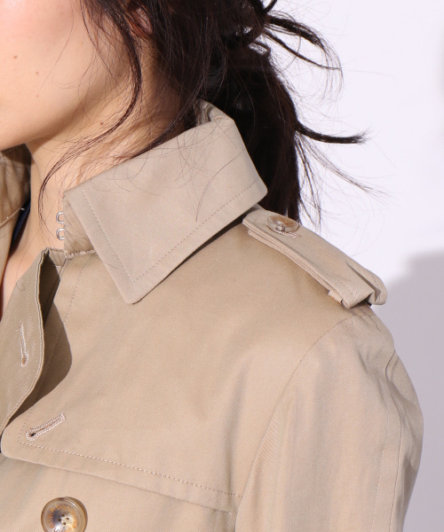 Abahouse Devinette（ドゥヴィネット）の「トレンチコート（トレンチコート・レディース・ベージュ/ネイビー・38/36）」の7枚目の写真