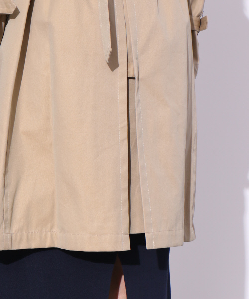 Abahouse Devinette（ドゥヴィネット）の「トレンチコート（トレンチコート・レディース・ベージュ/ネイビー・38/36）」の11枚目の写真