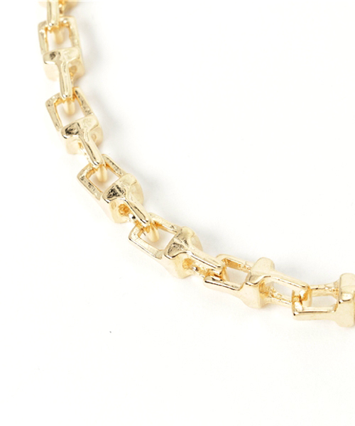 JACKROSE（ジャックローズ）の「ハードチェーンネックレス（ネックレス・メンズ・ゴールド/シルバー・フリー）」の3枚目の写真