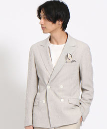 ABAHOUSE�i�A�o�n�E�X�j�́u�yFLEX JACKET�z�E�[���T�b�J�[�X�g���C�vW�W���P�b�g�i�e�[���[�h�W���P�b�g�j�v