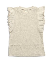 apres les cours | 袖フリルＴシャツ(Tシャツ/カットソー)