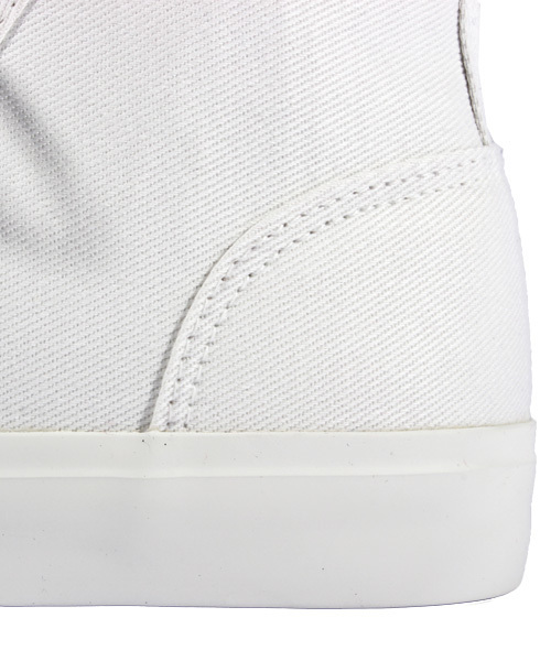 ８(eight)（エイト）の「デニム ハイカット ホワイトスニーカー（スニーカー・メンズ・ブラック/ホワイト/インディゴブルー・28.0cm/25.5cm/27.0cm/26.0cm/25.0cm/26.5cm）」の16枚目の写真