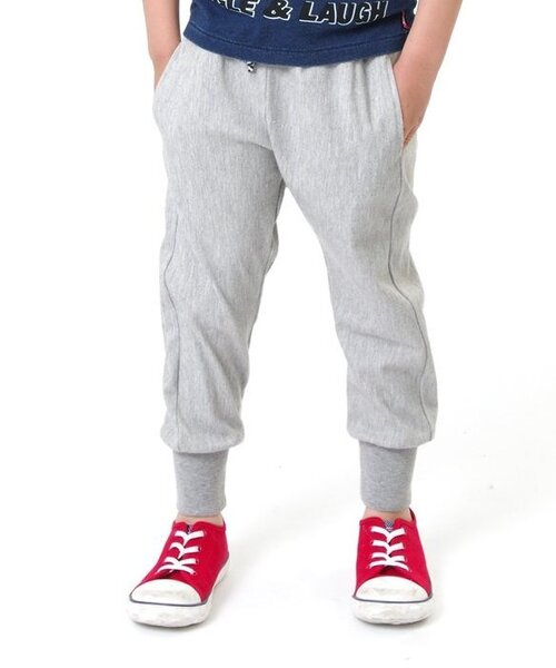 BREEZE(ブリーズ)の「■ネット限定ジョガーパンツ(その他パンツ・キッズ・レッド/グレー/アイボリー/マスタード/カーキ/ブラック・100/120/95/140/110/130/90/80)」の4枚目の写真