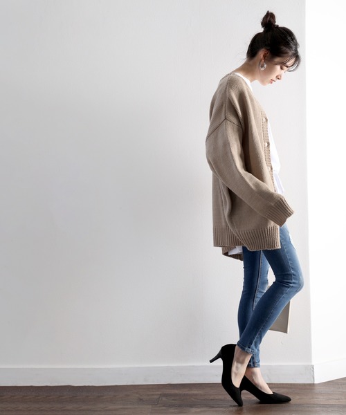 classicalelf（クラシカルエルフ）の「ダメージスキニーデニムパンツ（フルレングス）（デニムパンツ・レディース・サックスブルー/インディゴブルー/ブラック・73/58/61/70/67/76/64）」の18枚目の写真