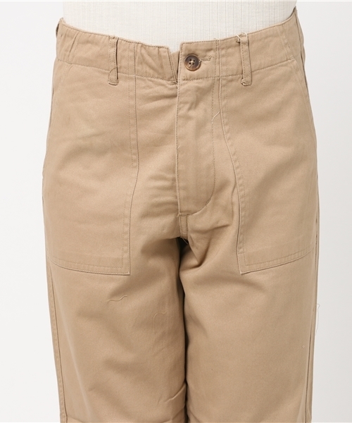 frames RAY CASSIN（フレームスレイカズン）の「ベイカーパンツ（チノパンツ・レディース・ベージュ/カーキ/ネイビー・MEDIUM/LARGE）」の4枚目の写真